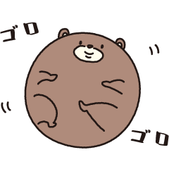 [LINEスタンプ] まんまるくま太郎