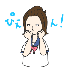 [LINEスタンプ] 花子ちゃんのすたんぷ。