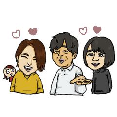 [LINEスタンプ] 癖つよ同期4人組