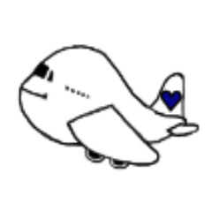 [LINEスタンプ] CA KOKO(青)