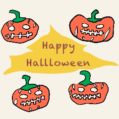 [LINEスタンプ] ゆめ 女の子 ハロウィン 2020 VER. 1