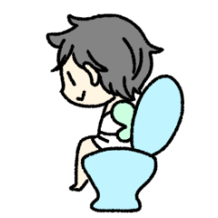 [LINEスタンプ] トイレの妖精のスタンプ