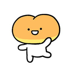 [LINEスタンプ] パンの職場生活