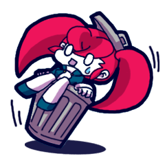 [LINEスタンプ] アンドロイド ビビ