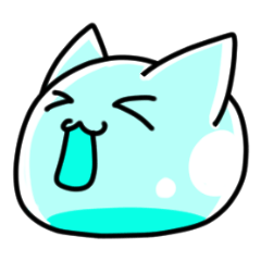 [LINEスタンプ] 液状猫「りきゃっど」2