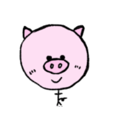 [LINEスタンプ] かわいい ぶた編