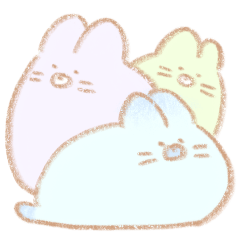 [LINEスタンプ] パステルねこち