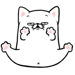 [LINEスタンプ] もこもこ・もこにゃん