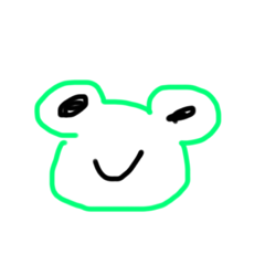 [LINEスタンプ] バカが描くカエル