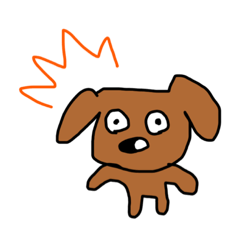 [LINEスタンプ] むー犬の日常使えるスタンプ☆