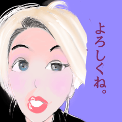 [LINEスタンプ] リアクションいろいろ少女