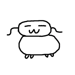 [LINEスタンプ] ドベ君