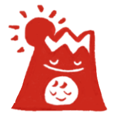 [LINEスタンプ] 子宝・産祈願の赤富士