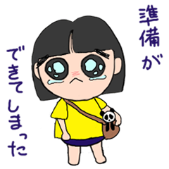 [LINEスタンプ] おはなっつー（ダメダメな日常）