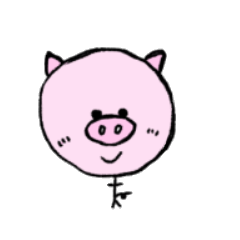 [LINEスタンプ] かわいい ぶた編 番外編