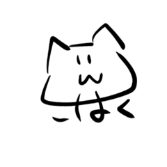 [LINEスタンプ] ねこと少々のうさぎ