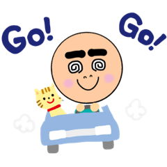 [LINEスタンプ] ぐるぐる君