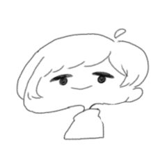 [LINEスタンプ] このせかいで生きていく。