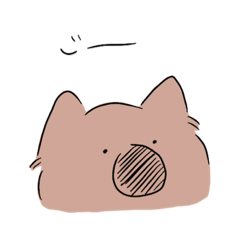 [LINEスタンプ] うぉんちゃん(ウォンバット)