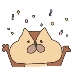 [LINEスタンプ] りすたろーとひよこ＊