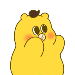 [LINEスタンプ] ハニーベアの甘い生活