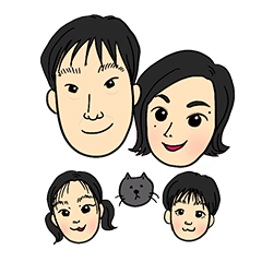 [LINEスタンプ] 仲良し Hiroki’s family！！
