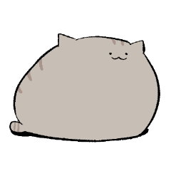 [LINEスタンプ] にわねこサバトラ