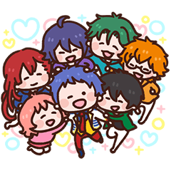 [LINEスタンプ] ゆるっとKING OF PRISM