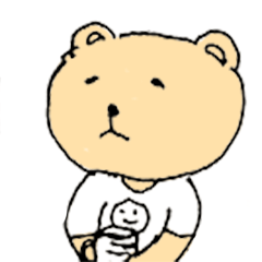 [LINEスタンプ] くまくらし