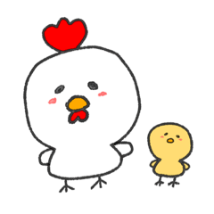 [LINEスタンプ] ひよこの生い立ち