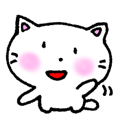 あいづちスタンプ 子猫のニャア2