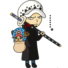 [LINEスタンプ] ONE PIECE ＆ KO_1_RO
