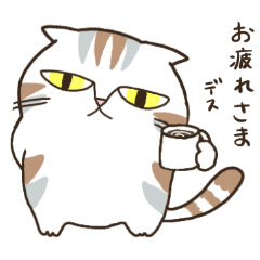 [LINEスタンプ] ネコのコジロー様。