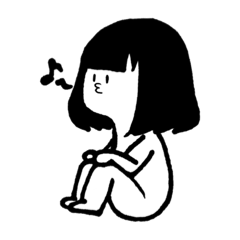 [LINEスタンプ] ボブなアイツ