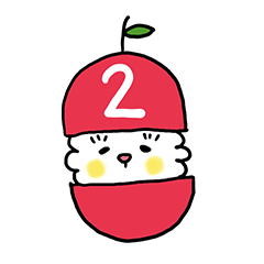 [LINEスタンプ] ふわふわ 毛玉のリント 2