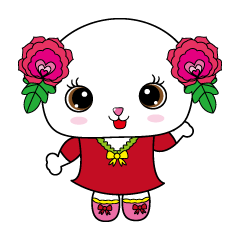 [LINEスタンプ] ローズパピィ