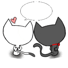 [LINEスタンプ] 可愛い猫の日常の会話の画像（メイン）