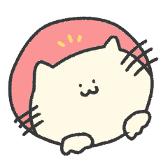 [LINEスタンプ] ごくふつうのねこ