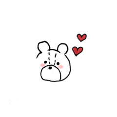 [LINEスタンプ] いつもクマと一緒