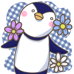 [LINEスタンプ] いつも全力！ペンタさん