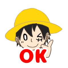 [LINEスタンプ] ONE PIECEみづなすたんぷ