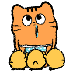 [LINEスタンプ] ねこママとピピズ