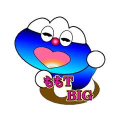 [LINEスタンプ] ももT フレンズ BIG