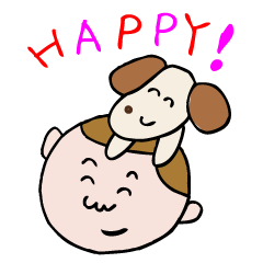 [LINEスタンプ] なにわの少年と愛犬トニー 2