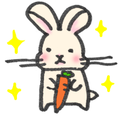 [LINEスタンプ] うさぎさんの日々