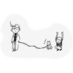 [LINEスタンプ] mainichihappi