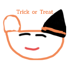 [LINEスタンプ] 山本きよしが作ったくまちゃんハロウィン1