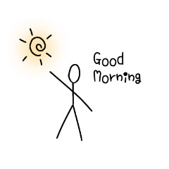 [LINEスタンプ] 棒人間シリーズ〜日常スタンプ〜