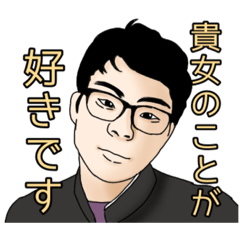むかっとしちゃう顔芸スタンプ
