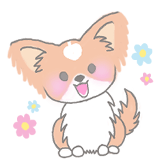 [LINEスタンプ] パピヨンの愛莉